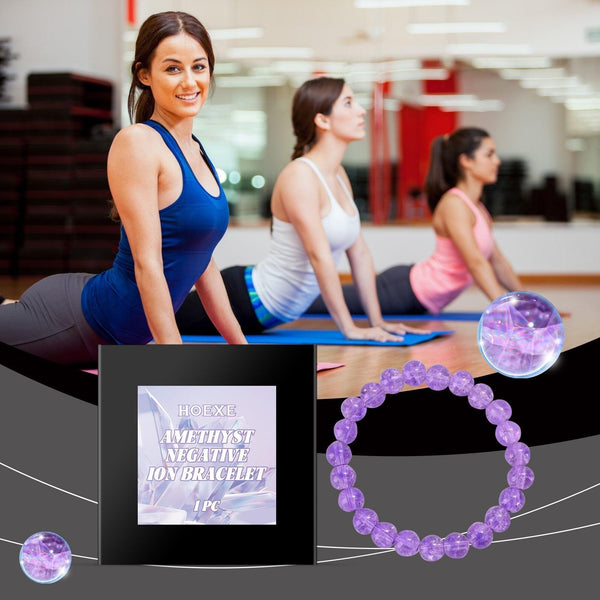 Purple Bracelet Purple Rabbit Hair Crystal Personality Trend Fashion With Purple Hand Beaded Bracelet