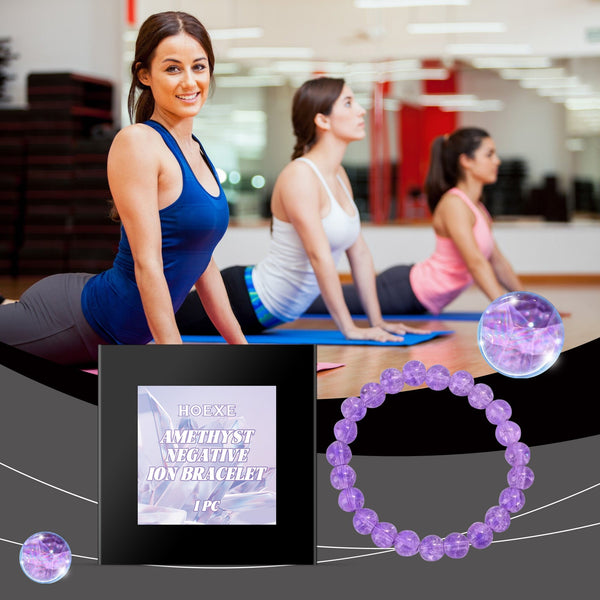 Purple Bracelet Purple Rabbit Hair Crystal Personality Trend Fashion With Purple Hand Beaded Bracelet