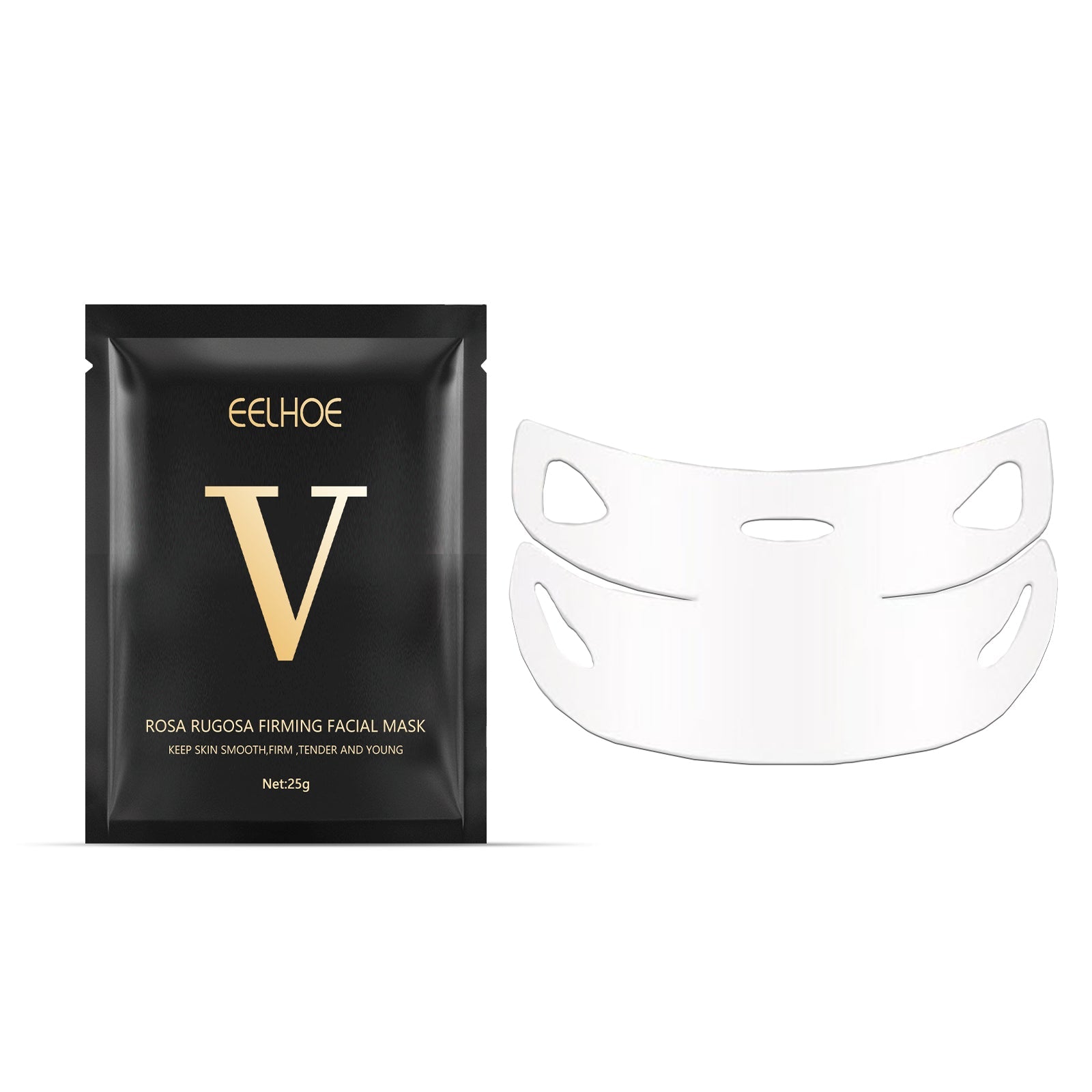 V-shaped Face Lifting Facial Mask, Tightens And Lifts Facial Skin Shapes Facial Mask