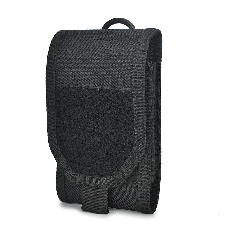 Tactical mobile phone waist bag, belt hanging bag, 6-inch waterproof mobile phone bag, multifunctional tactical accessory bag