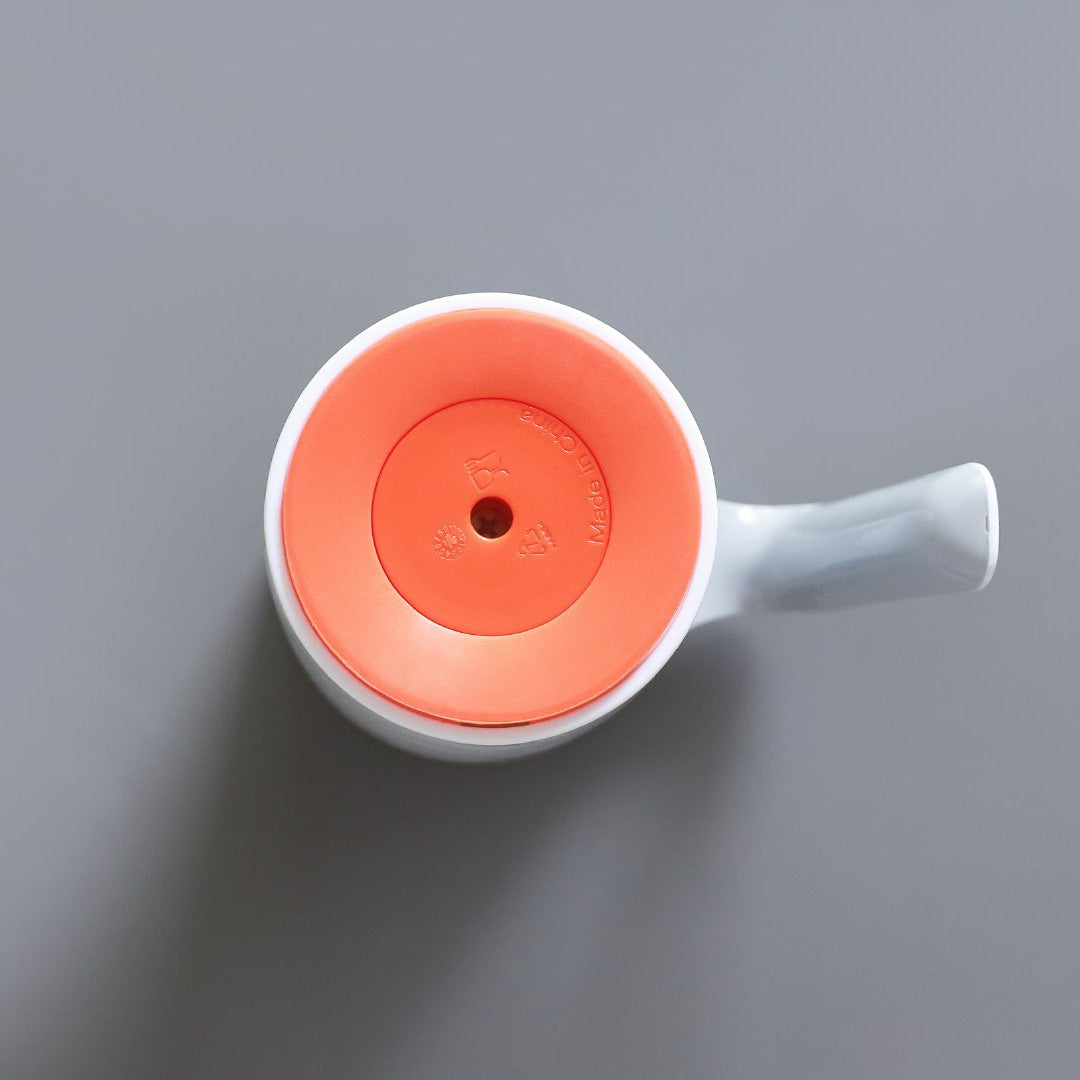 Inner Plastic Outer Steel Belt Handle Stainless Steel Thermos Cup Creative Office Anti-Fall Magic Suction Cup Does Not Pour The Cup