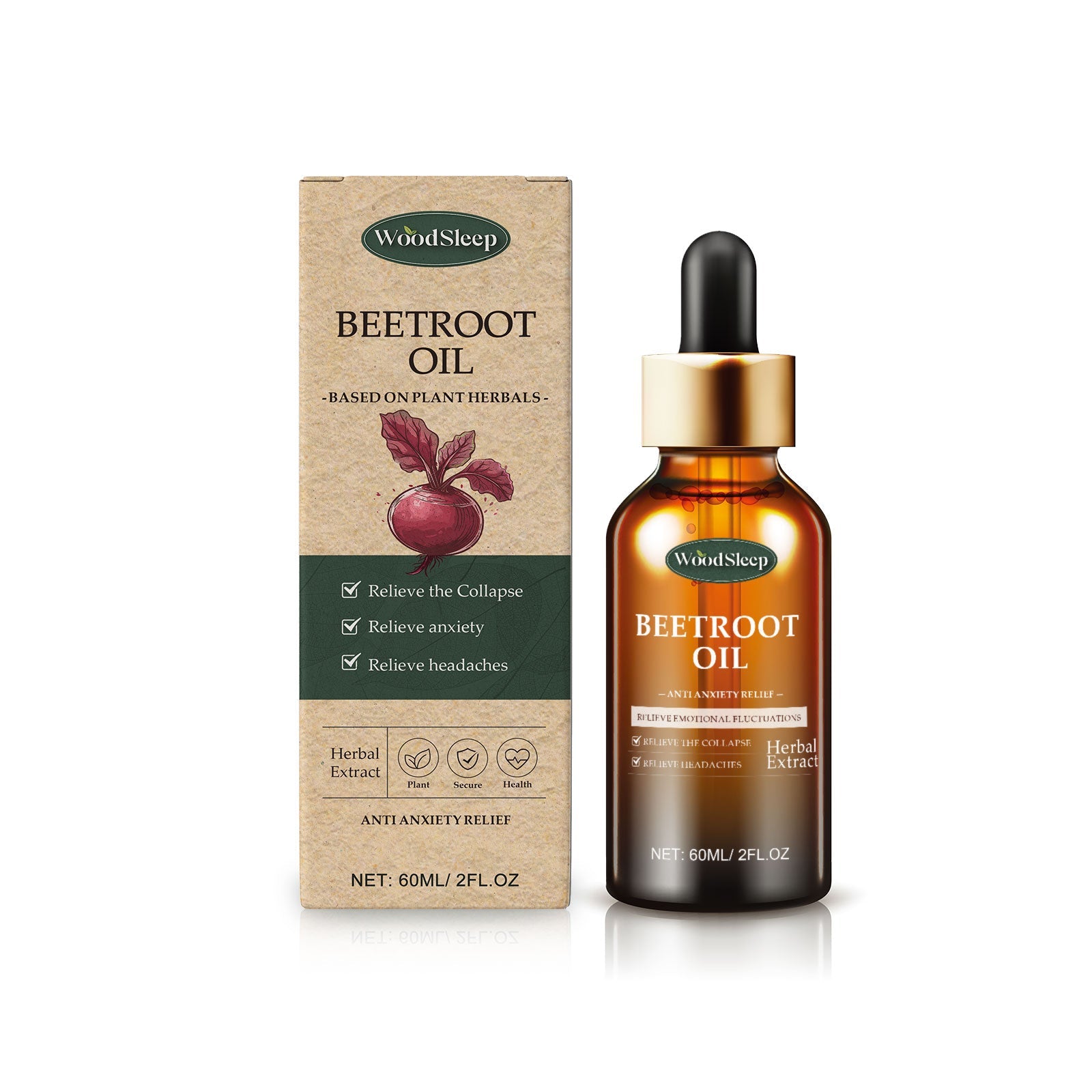 Beetroot Sleep Essential Oil, Daily Massage Moisturizing And Soothing Body Care Oil Before Bedtime
