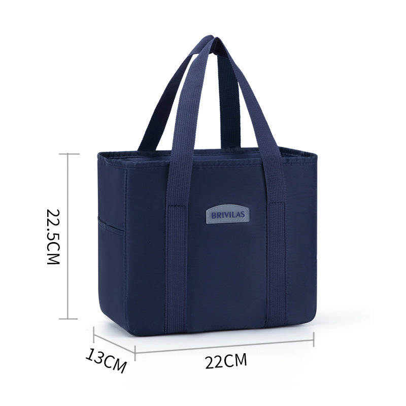 Simple style fresh ice pack commuter insulation lunch box bag lunch lunch bag