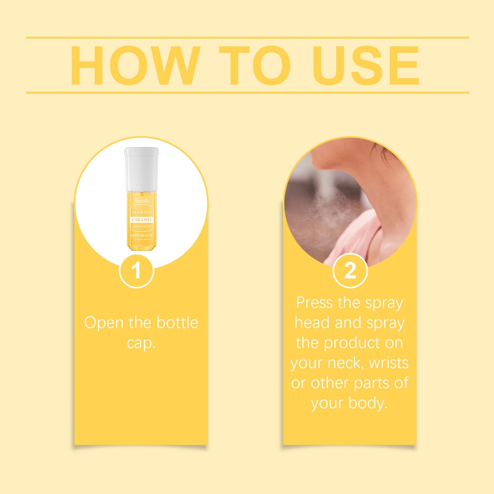 Caramel Perfume Spray Fresh Natural Fragrance Charm Lasting Fragrance Niche Fragrance Dating Atmosphere Perfume