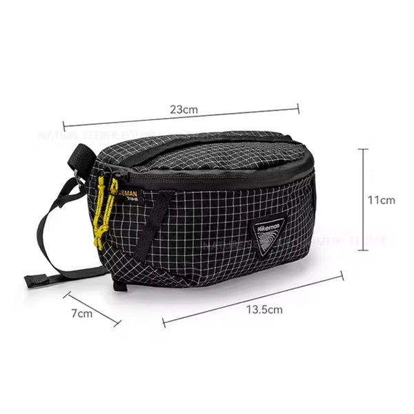 Hikeman waist bag, for outdoor sports, expands backpack, lightweight for travel/hiking.