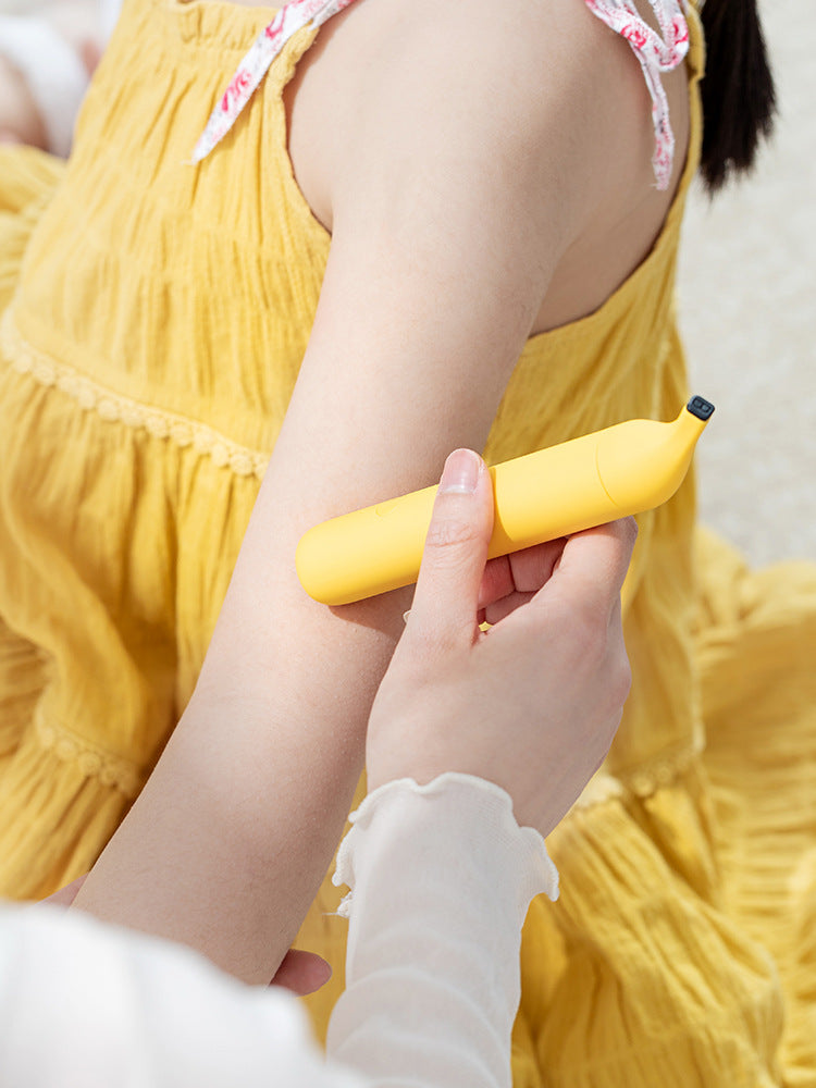 Banana Anti-Itch Stick Portable Anti-Itch Pen Adult Children Mosquito Bites Physical Pulse Quick-Acting Soothing Anti-Itch Device