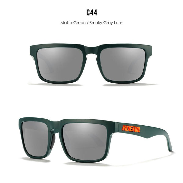 Classic polarized sunglasses for men and women ultra light driving glasses colorful real film sunglasses
