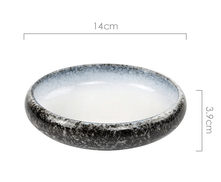 Creative retro ceramic plates plates dishes sushi plates tableware snack plates