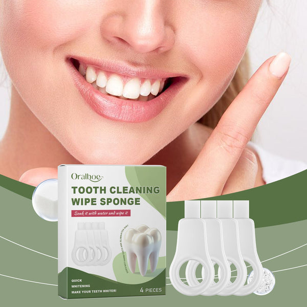 Sponge Tooth Cleaner Daily Care For Oral Hygiene Cleaning Teeth Stains Sponge Tooth Cleaner