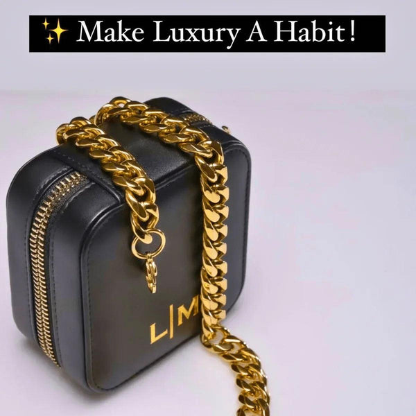 Luxury Jewelry Box - Black - Gifts for You 'n Me