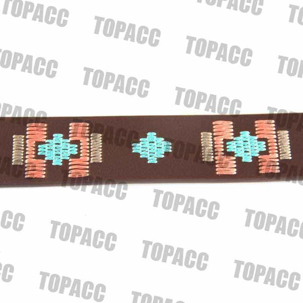 TOPACC Western Embroidery Belts for Women Men Cowgirl Cowboy Country Fashion Belt for Jeans Pants Girls - Gifts for You 'n Me