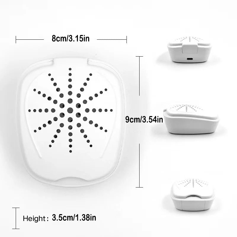 Hearing Aid UV Drying & Sterilization Box – USB-C Electronic Dehumidifier