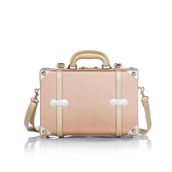 (Outlet) Minimalism Train Case - Rose Gold