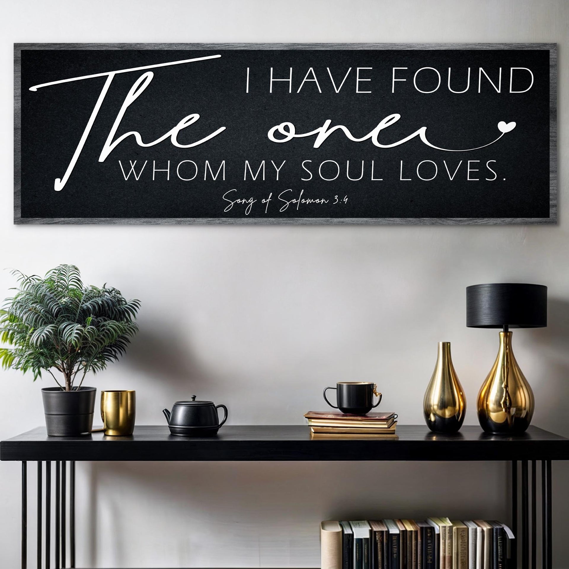 I Have Found The One Whom My Soul Loves Faith Sign II