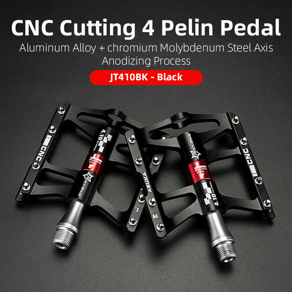 Bicycle Peddals Quick Release Rainproof Seal Bearing 8.2cm Widened Non-slip Chrome Molybdenum Bike   Mountain Bike Pedals Pedals Aluminum Bicycle Flat Platform Pedals Lightweight Non-Slip Sealed Bearing For Road Mountain