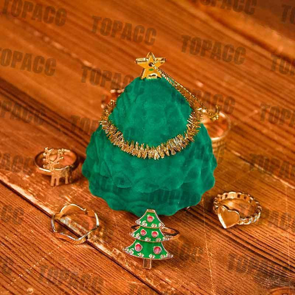 Christmas Ring Set of Six - Gifts for You 'n Me
