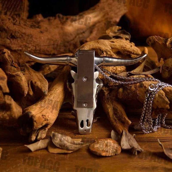 TOPACC Longhorn Skull - Gifts for You 'n Me