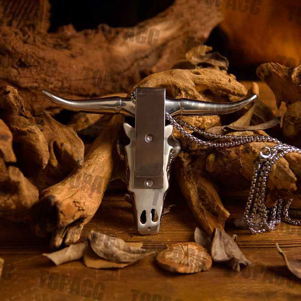 TOPACC Longhorn Skull