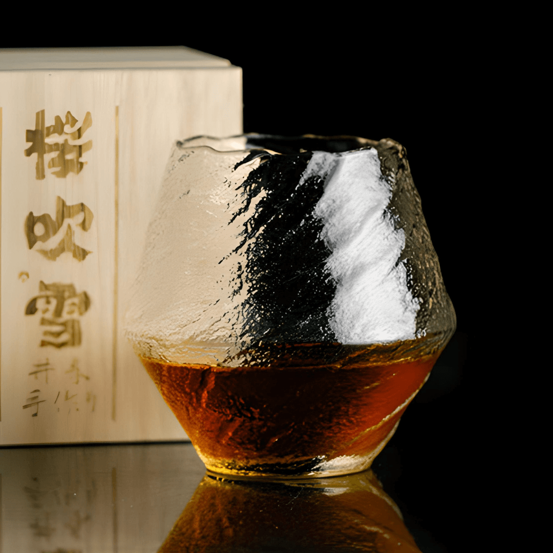 Yume Japanese Crystal Whisky Glass TsukiGlass