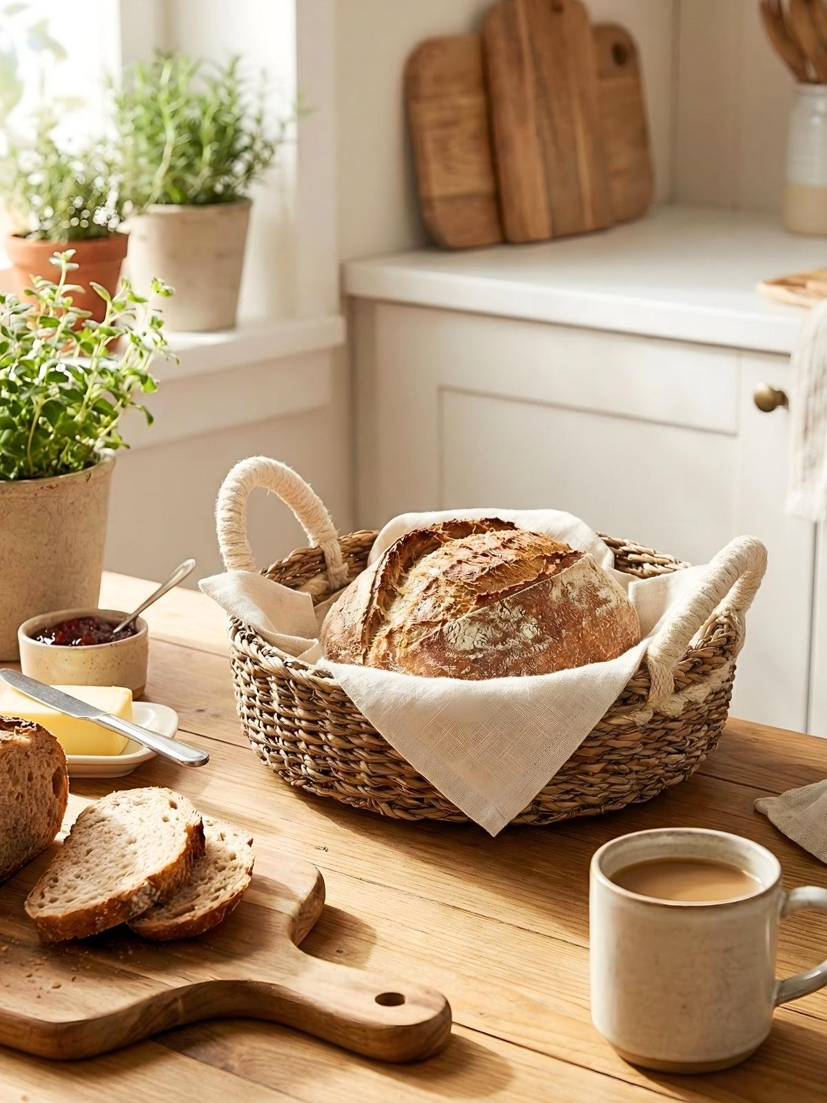 Savar Round Bread Basket