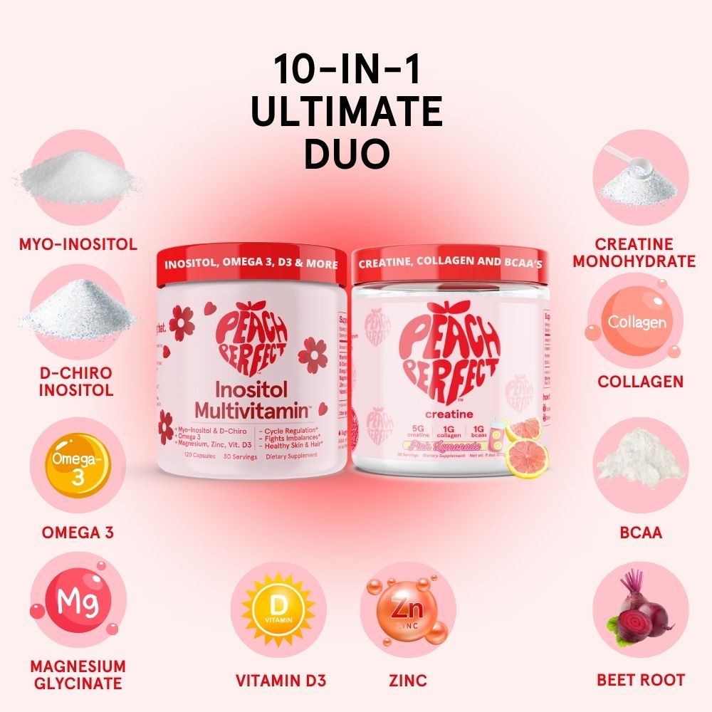 Curve Combo - Creatine + Inositol Multivitamin Bundle