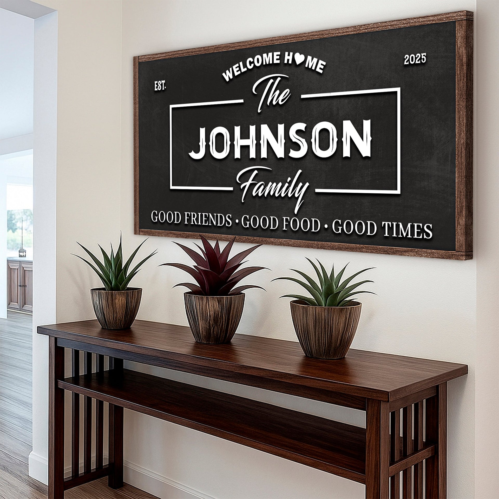 Welcome Home Wall Sign