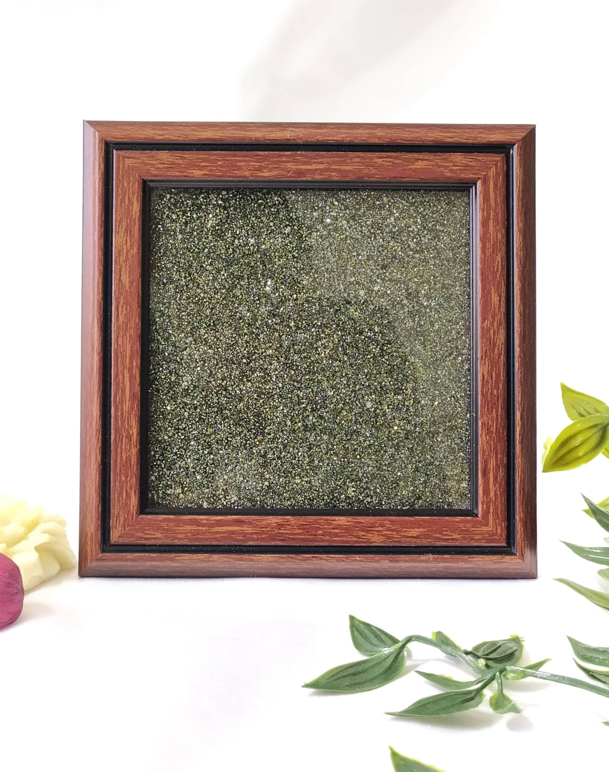 Pyrite Dust Plate, Pyrite Stone, Pyrite Frame, Pyrite Plate