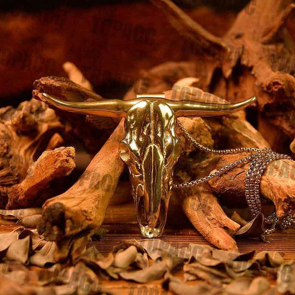 TOPACC Longhorn Skull - Gifts for You 'n Me
