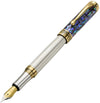Maestro® 925 Sterling Silver Fountain Pen (Fine Nib) - Paua Abalone Cap
