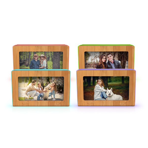 Memory Digital Friendship Frame – Smart Wi-Fi Photo Frame Lamp for Long Distance Connection