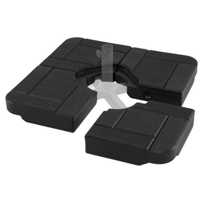 4-Piece 188 LBS Cantilever Offset Patio Umbrella Base-Black
