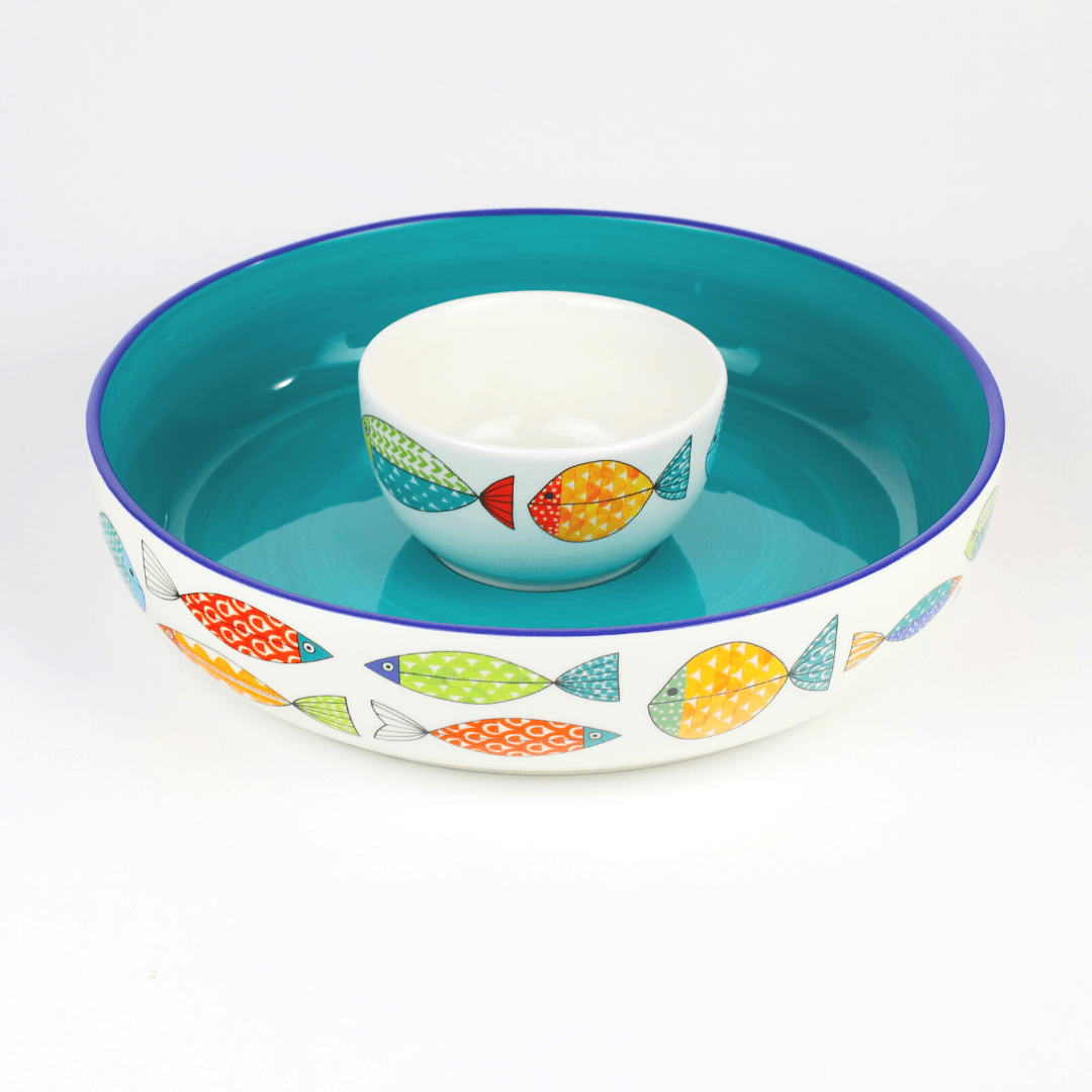 Fresh Catch 2-Piece Chip & Dip Set
