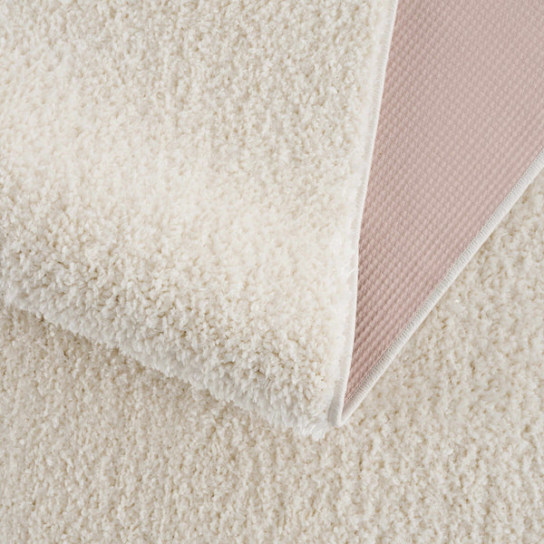 Judy White Washable Area Rug
