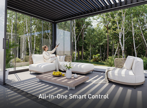 FlexPatio POWER+ Motorized Pergola FlexPatio