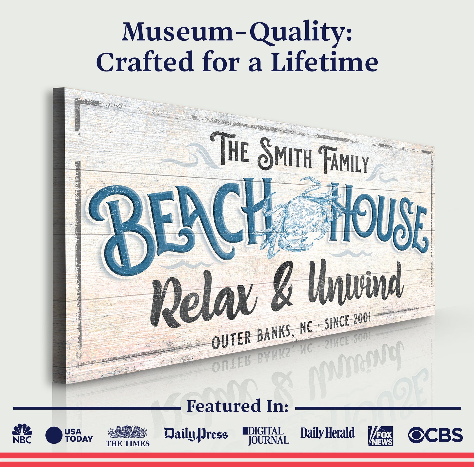 Beach House Sign IV