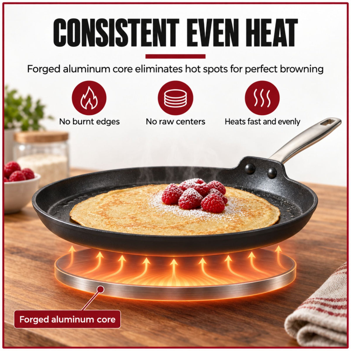 Ceramic Nonstick Crepe Pan, 10