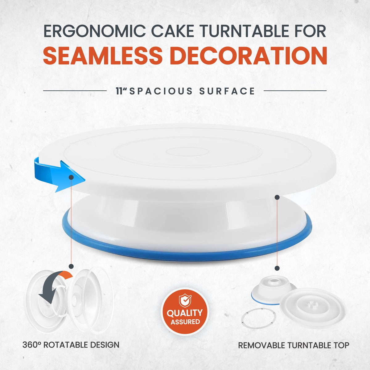 35PCs Blue Cake Decorating Kit