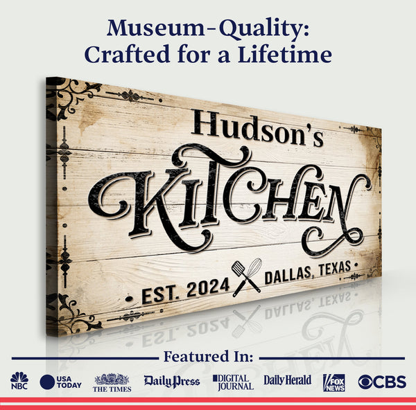 Kitchen Sign XI