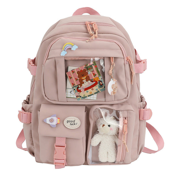 Dazzling Mini Backpack shoulder Bag for Teenage Girls And Women Multi-Function Ladies Small Bagpack