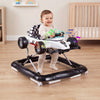 4-in-1 Baby Push Walker Activity Center Height Adjustable with Music Box-White