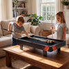 4 in 1 Combo Game Table Set with Billiards-Black