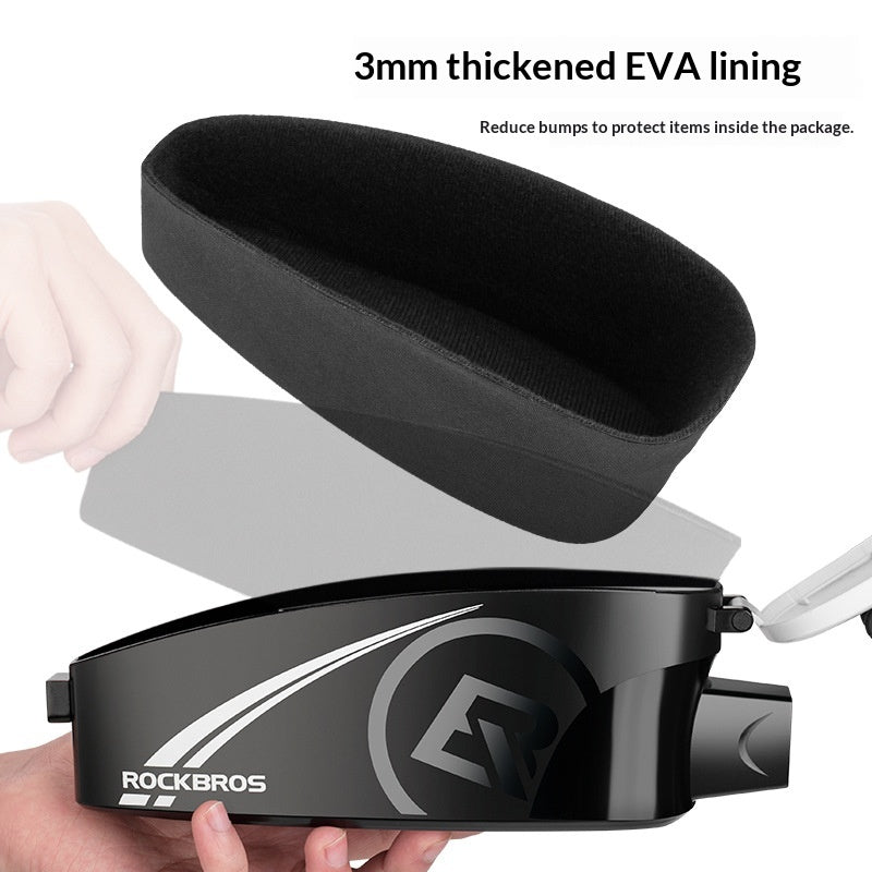 Rainproof Bike Bag For 4-6.5' Front Phone Bag Special PC Hard Shell With Free Rain Cover Motorcycle Bike Accessories  Bike Phone Bag Bike Pouch Top Tube Bag Bicycle Front Frame Bag Waterproof Bike Accessories Bag Phone Holder Compatible With Smartphones