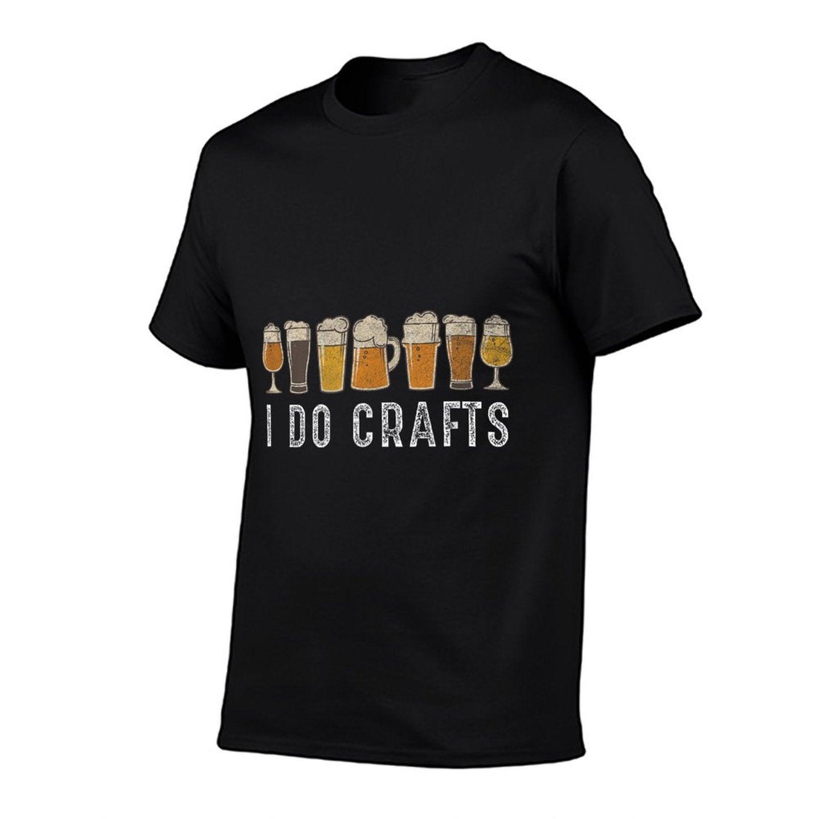Craft Beer Vintage I Do Crafts Home Brew Art T-Shirt