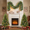 Pre-Lit Christmas Tree Artificial Christmas 3-Piece Set