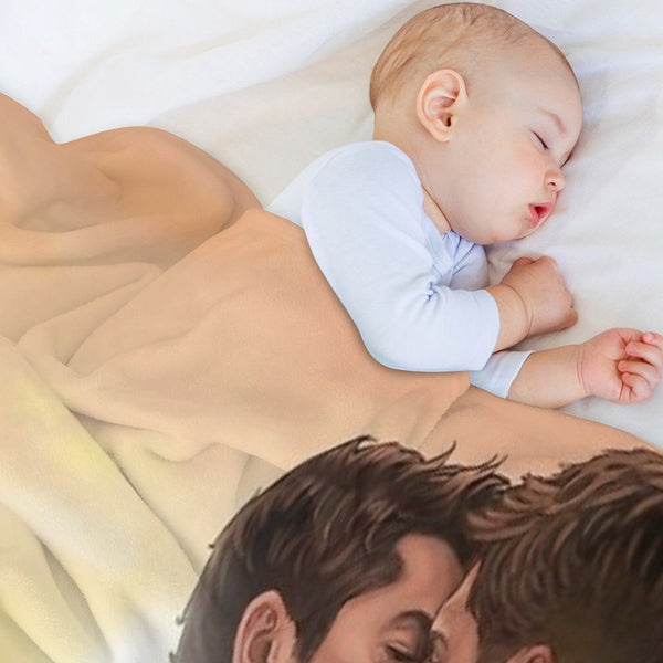 Sunset Kiss 2021 Anti-pilling Throw Blanket