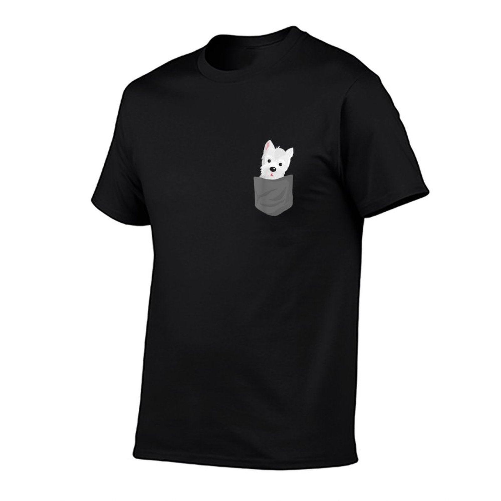 Dog In A Pocket Cute Westie Terrier Lover Puppy T-Shirt