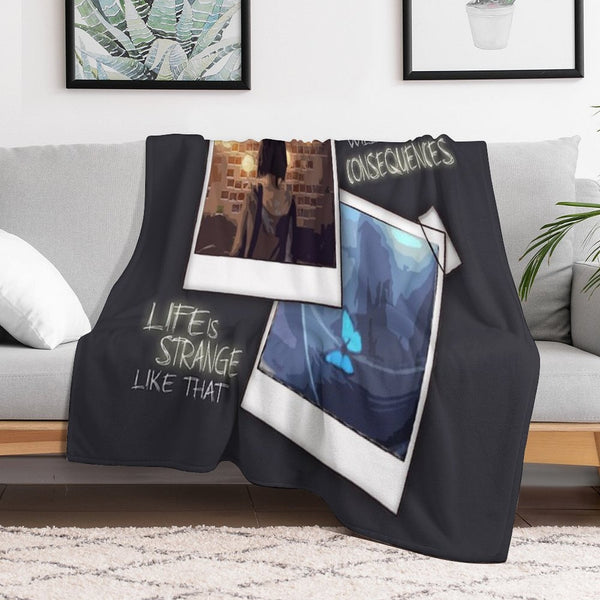 Strange Like That Multi-functional Throw Blanket
