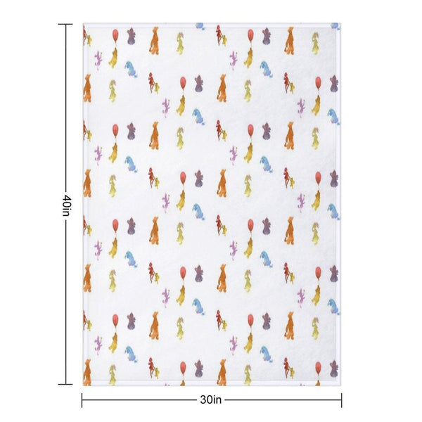 Animals Inspired Sheet Throw Blanket
