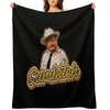 Justice Is A Sumbitch Comfort Throw Blanket