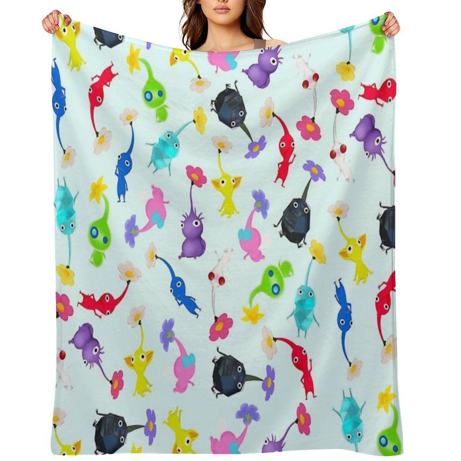 ALL Pikmin Throw Blanket
